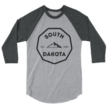 South Dakota - 3/4 Sleeve Raglan Shirt - Established