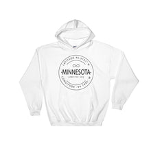 Minnesota - Hooded Sweatshirt - Latitude & Longitude