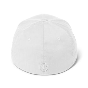 Oregon - Structured Twill Cap - White Embroidery - OR - Many Hat Color Options Available