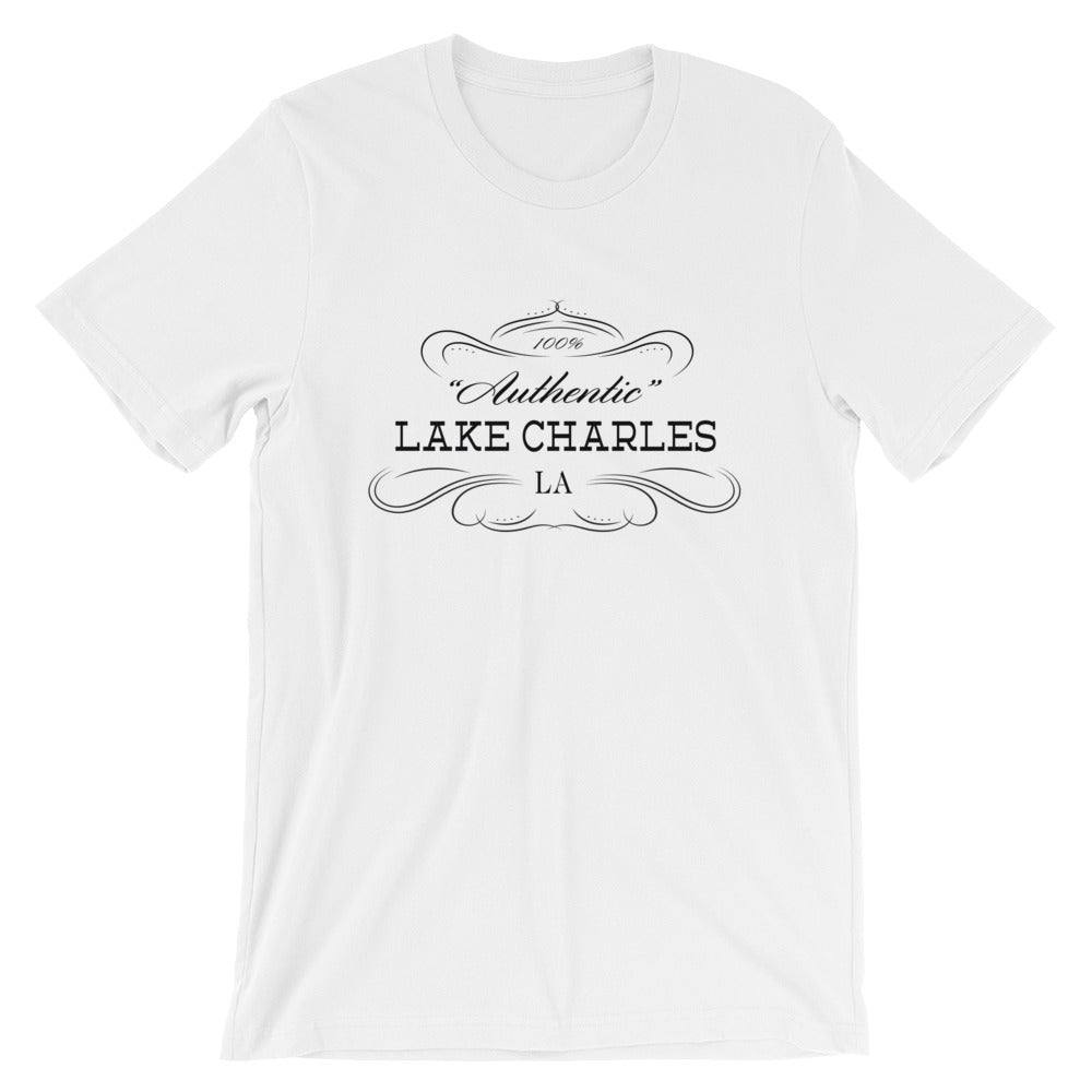 Louisiana - Lake Charles LA - Short-Sleeve Unisex T-Shirt - 