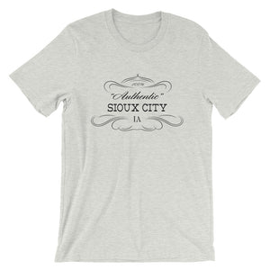 Iowa - Sioux City IA - Short-Sleeve Unisex T-Shirt - "Authentic"