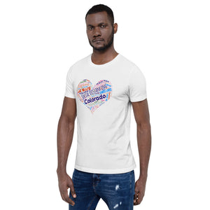Colorado - Social Distancing - Short-Sleeve Unisex T-Shirt