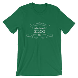 Mississippi - Biloxi MS - Short-Sleeve Unisex T-Shirt - "Authentic"