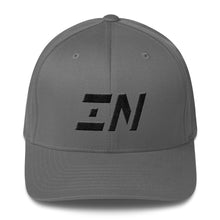 Indiana - Structured Twill Cap - Black Embroidery - IN - Many Hat Color Options Available