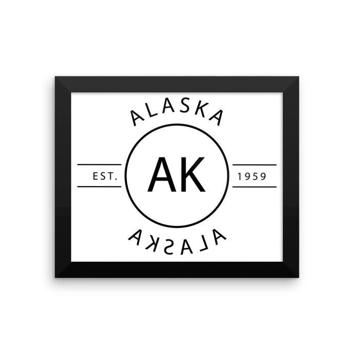 Alaska - Framed Print - Reflections