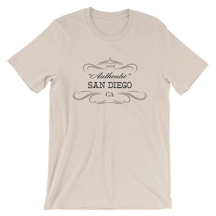 California - San Diego CA - Short-Sleeve Unisex T-Shirt - 
