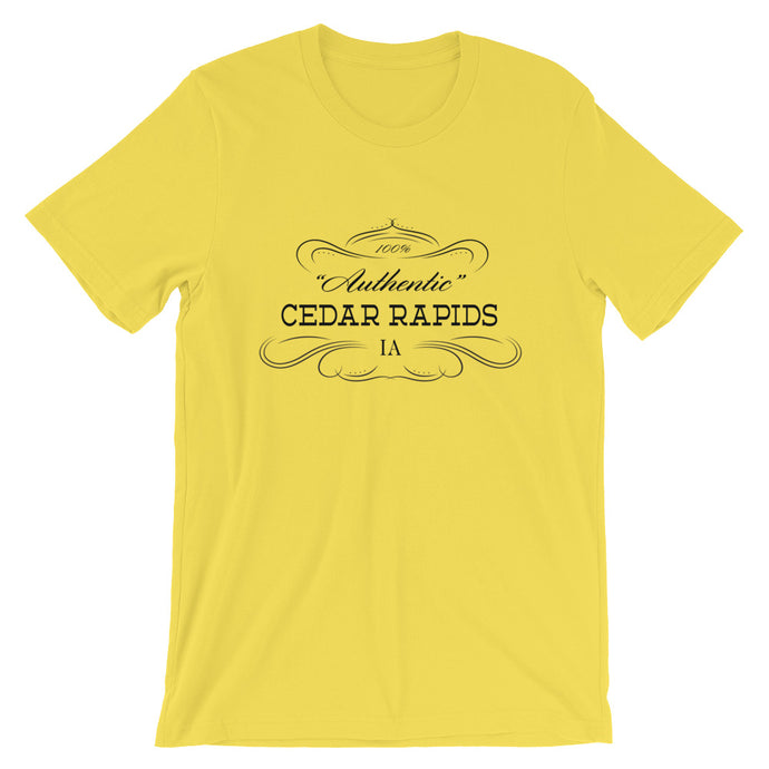 Iowa - Cedar Rapids IA - Short-Sleeve Unisex T-Shirt - 