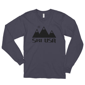 USA Designs - Long sleeve t-shirt (unisex) - Ski USA