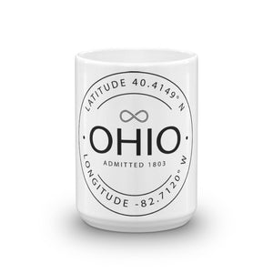 Ohio - Mug - Latitude & Longitude