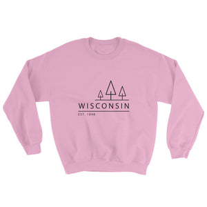 Wisconsin - Crewneck Sweatshirt - Established