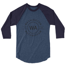 Washington - 3/4 Sleeve Raglan Shirt - Reflections