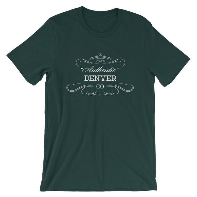 Colorado - Denver CO - Short-Sleeve Unisex T-Shirt - 