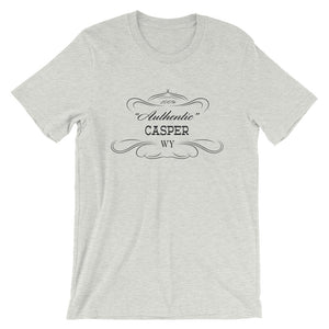 Wyoming - Casper WY - Short-Sleeve Unisex T-Shirt - "Authentic"