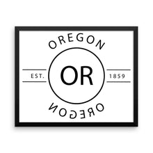 Oregon - Framed Print - Reflections