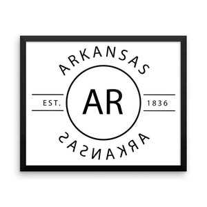 Arkansas - Framed Print - Reflections