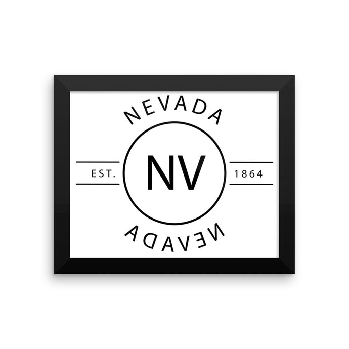 Nevada - Framed Print - Reflections