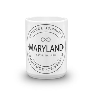 Maryland - Mug - Latitude & Longitude