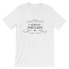 Maine - Portland ME - Short-Sleeve Unisex T-Shirt - "Authentic"