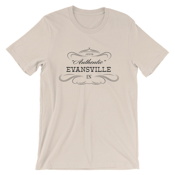Indiana - Evansville IN - Short-Sleeve Unisex T-Shirt - 