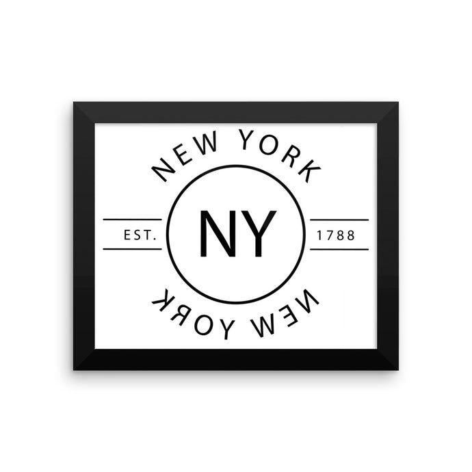 New York - Framed Print - Reflections
