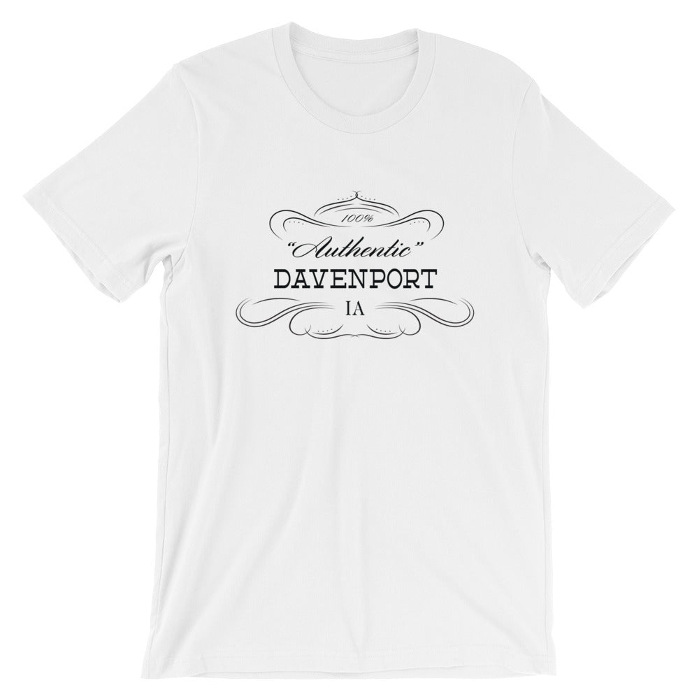 Iowa - Davenport IA - Short-Sleeve Unisex T-Shirt - 