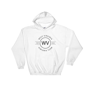 West Virginia - Hooded Sweatshirt - Reflections