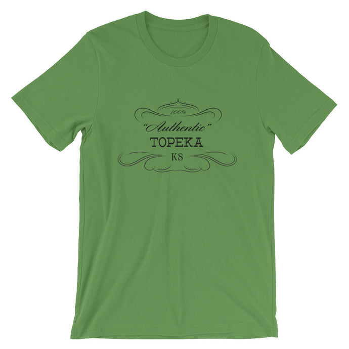 Kansas - Topeka KS - Short-Sleeve Unisex T-Shirt - 