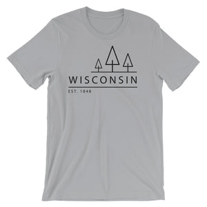 Wisconsin - Short-Sleeve Unisex T-Shirt - Established