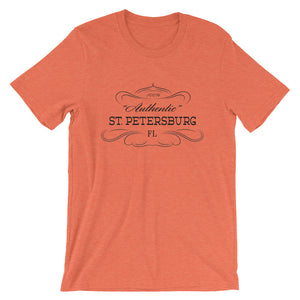 Florida - St. Petersburg FL - Short-Sleeve Unisex T-Shirt - "Authentic"