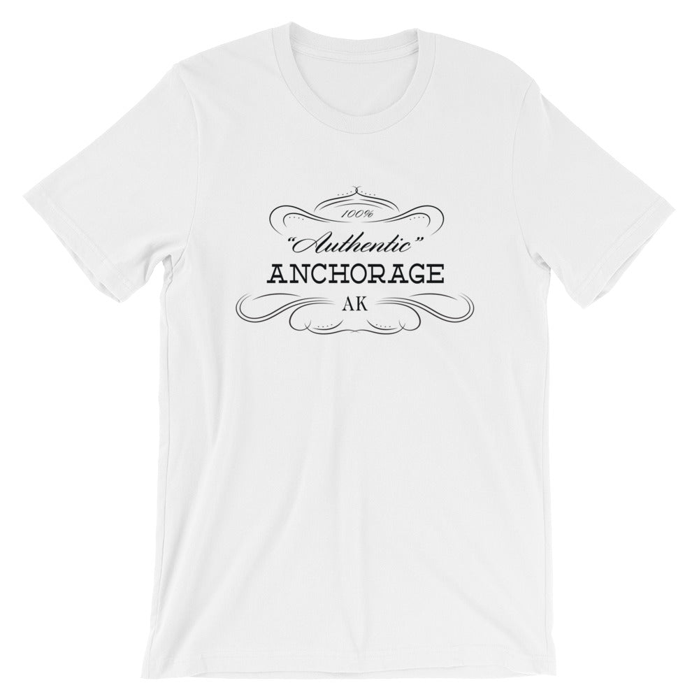 Alaska - Anchorage AK - Short-Sleeve Unisex T-Shirt - 