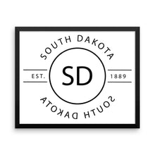 South Dakota - Framed Print - Reflections