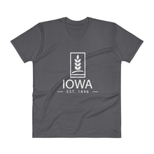 Iowa - V-Neck T-Shirt - Established