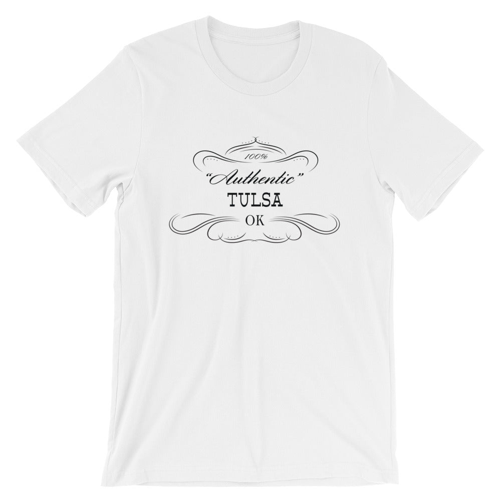 Oklahoma - Tulsa OK - Short-Sleeve Unisex T-Shirt - 
