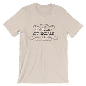 Arkansas - Springdale AR - Short-Sleeve Unisex T-Shirt - "Authentic"