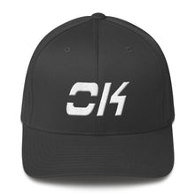 Oklahoma - Structured Twill Cap - White Embroidery - OK - Many Hat Color Options Available