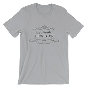 Maine - Lewiston ME - Short-Sleeve Unisex T-Shirt - "Authentic"