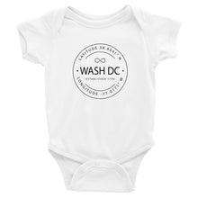 Washington DC - Infant Bodysuit - Latitude & Longitude