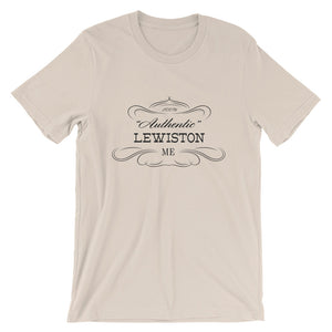 Maine - Lewiston ME - Short-Sleeve Unisex T-Shirt - "Authentic"