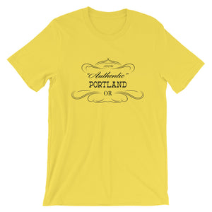 Oregon - Portland OR - Short-Sleeve Unisex T-Shirt - "Authentic"