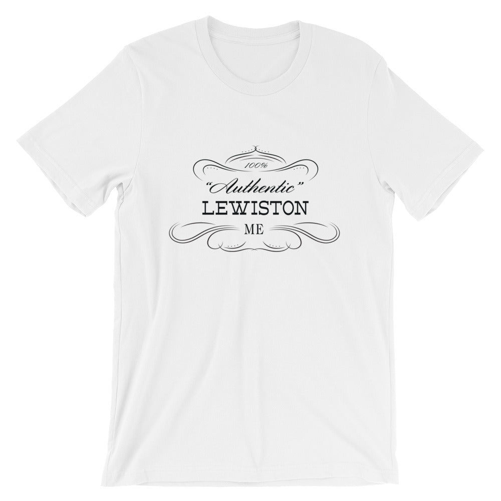 Maine - Lewiston ME - Short-Sleeve Unisex T-Shirt - 