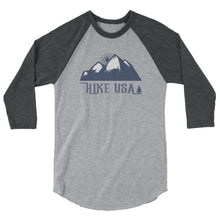 USA Designs - 3/4 Sleeve Raglan Shirt - Hike USA