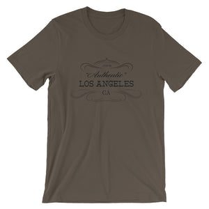 California - Los Angeles CA - Short-Sleeve Unisex T-Shirt - "Authentic"