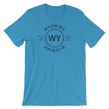 Wyoming - Short-Sleeve Unisex T-Shirt - Reflections
