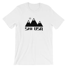 USA Designs - Short-Sleeve Unisex T-Shirt - Ski USA