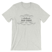 California - San Diego CA - Short-Sleeve Unisex T-Shirt - "Authentic"