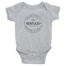 Kentucky - Infant Bodysuit - Latitude & Longitude