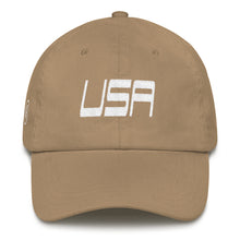 USA Designs - Embroidered Low Profile Cotton Hat - USA
