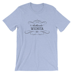 Kansas - Wichita KS - Short-Sleeve Unisex T-Shirt - "Authentic"