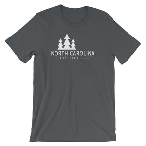 North Carolina - Short-Sleeve Unisex T-Shirt - Established