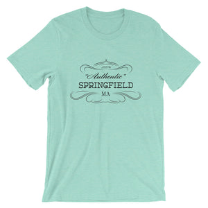 Massachusetts - Springfield MA - Short-Sleeve Unisex T-Shirt - "Authentic"